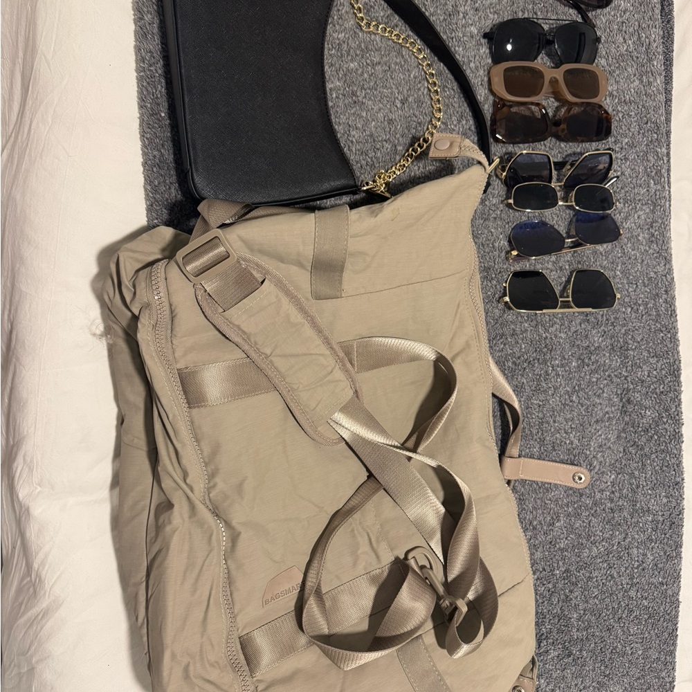Men's Tan Duffel Bag